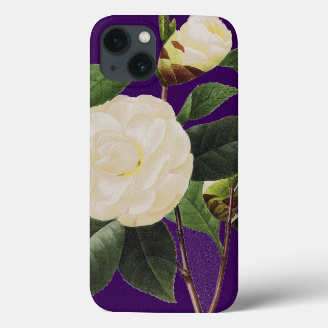 White Camellia, 1833 Case-Mate iPhone Case (Back)
