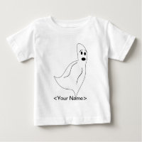 White Cartoon Ghost