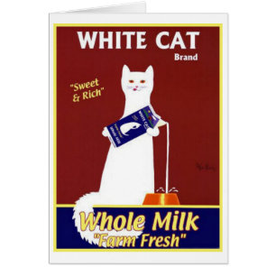 White Cat Brand Whole Milk