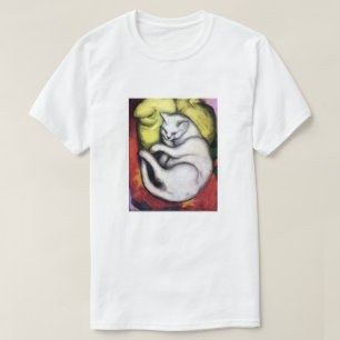 White cat, Franz Marc T-Shirt