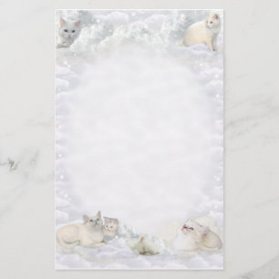 White Cat 😽   Stationery