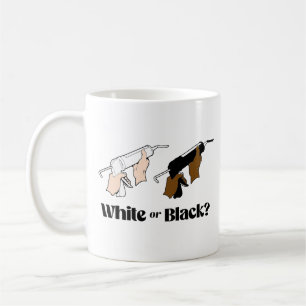 White Caulk or Black Caulk Coffee Mug