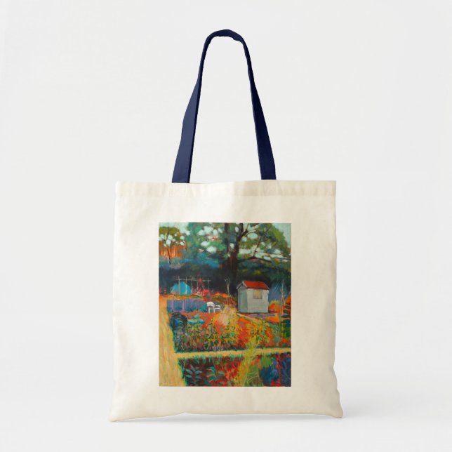 White Chair Tote Bag (Front)