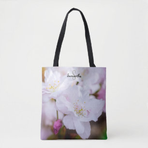 White Cherry Blossom Tote bag