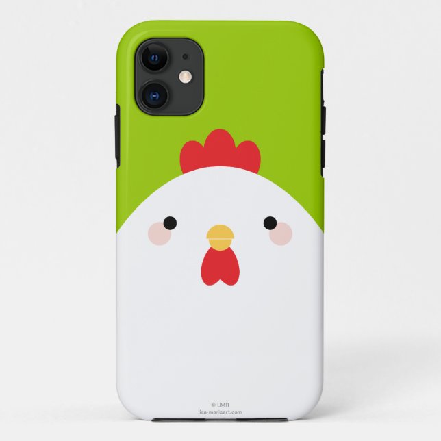 White Chicken iPhone 5 Case (Back)