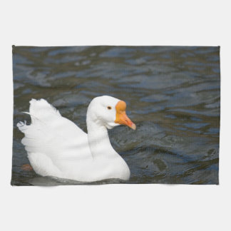White Chinese Goose Kitchen Towel