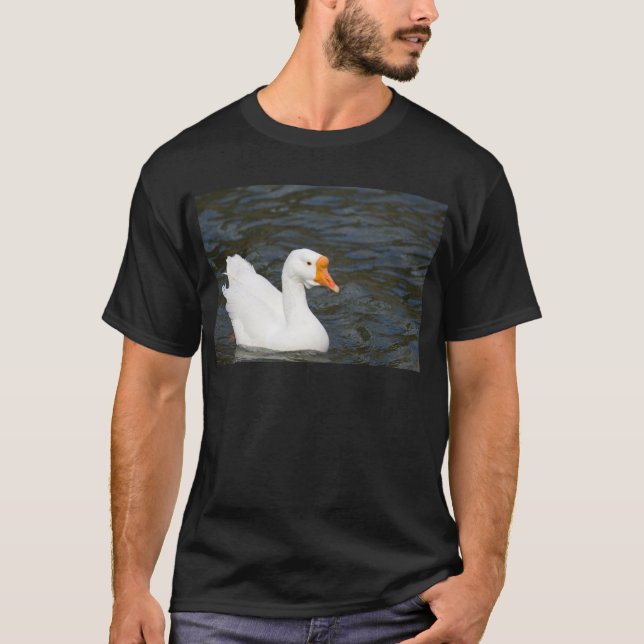 White Chinese Goose T-Shirt (Front)