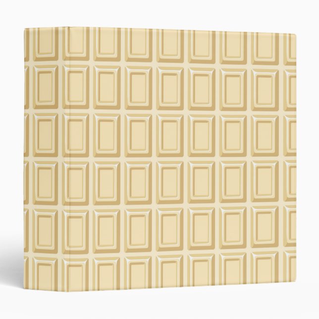 White Chocolate Bar Texture Binder (Front/Spine)