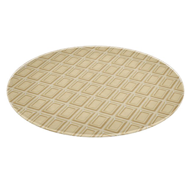 White Chocolate Bar Texture Cutting Board (Corner)