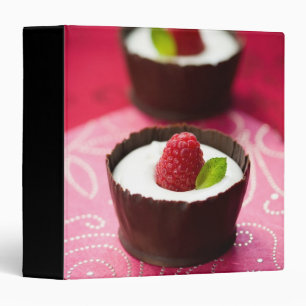 White chocolate mousse dessert binder