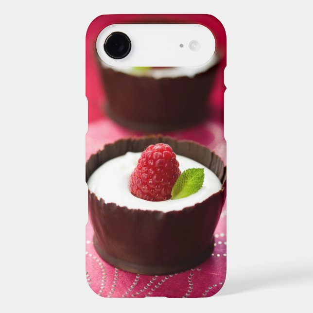 White chocolate mousse dessert Case-Mate iPhone case (Back)