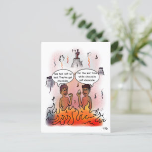 White Chocolate Postcard