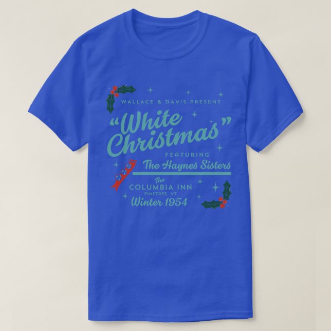 White Christmas Ad TShirt (Design devant)