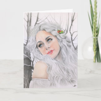 White Christmas Card