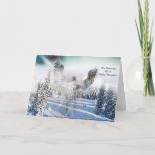 White Christmas Holiday Card