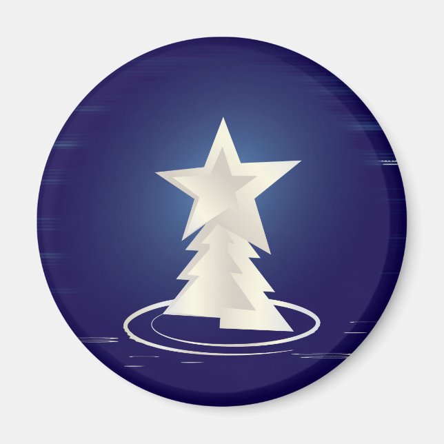 White Christmas Magnet (Front)