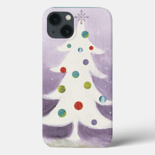 White Christmas Tree iPhone 13 Case