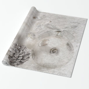 White Christmas Wrapping Paper