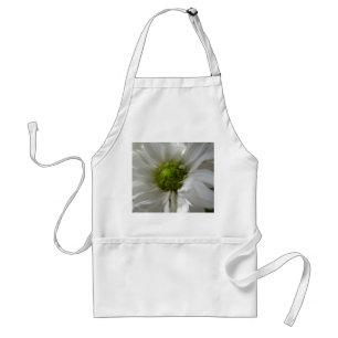 White Chrysanthemum Apron