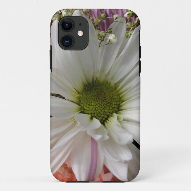 White Chrysanthemum Flower iPhone 5 case (Back)
