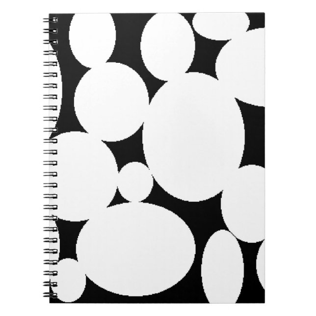 WHITE CIRCLES NOTEBOOK (Front)
