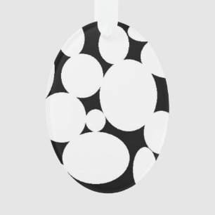 WHITE CIRCLES ORNAMENT