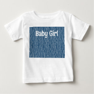 White Circuit Lines  Baby T-Shirt