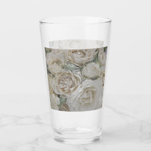 White Classic Rose Glass