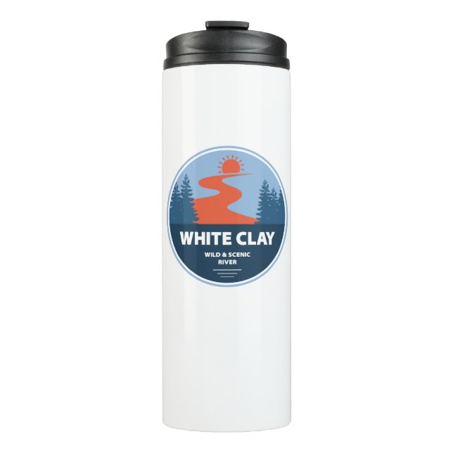 White Clay Wild And Scenic River Thermal Tumbler (Front)