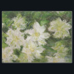 White Clematis by Claude Monet Tissue Paper<br><div class="desc">Claude Monet - Masters of Art Series</div>