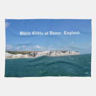 White Cliffs of Dover, England Kitchen Towel