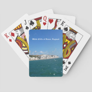 White Cliffs of Dover, England Playing Cards