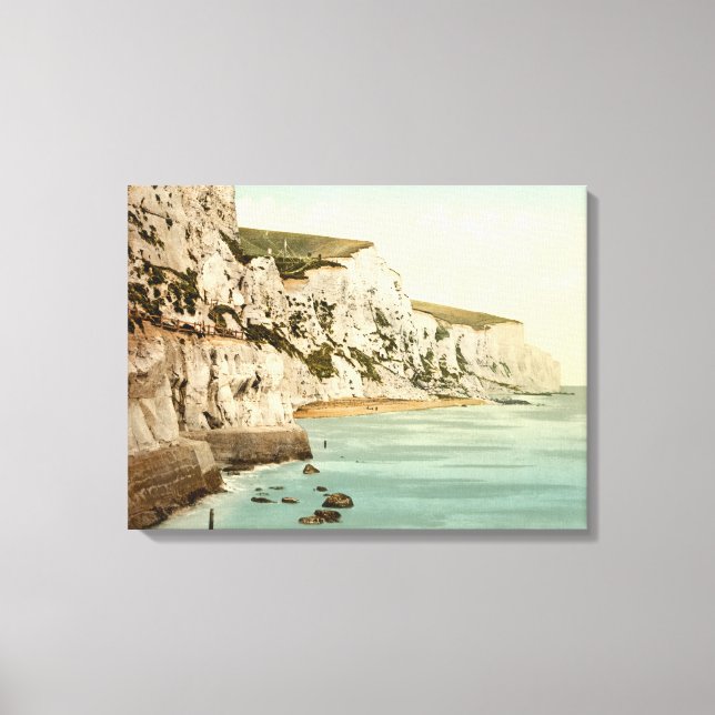 White Cliffs of Dover, Kent, England Canvas Print (Front)