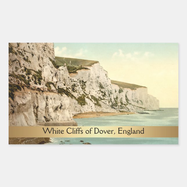 White Cliffs of Dover, Kent, England Sticker (Front)