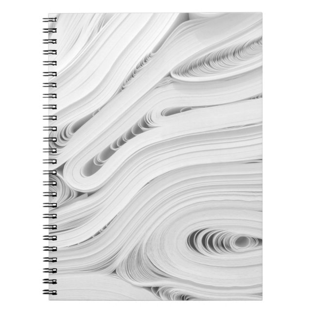 White cloth lot notebook (Front)