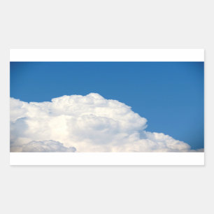 White Cloud 9 Sticker
