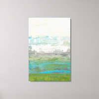 White Clouds Overlooking Beautiful Landscape