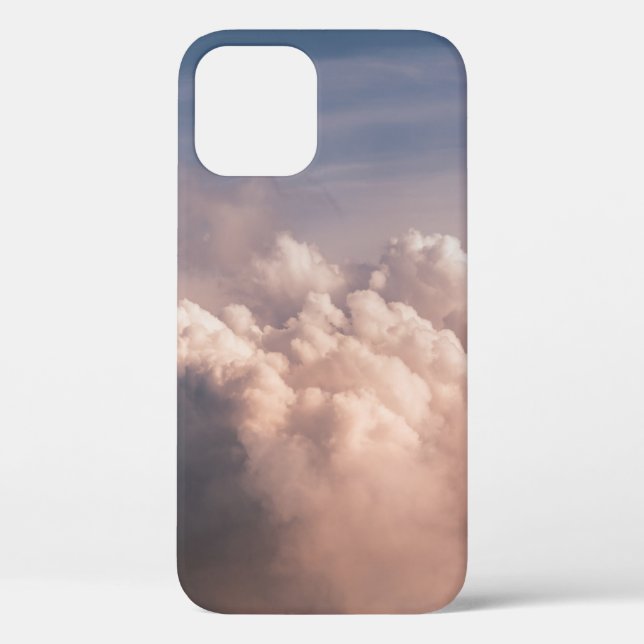 WHITE CLOUDS UNDER BLUE SKIES Case-Mate iPhone CASE (Back)