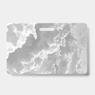 White Clouds, Weather Graphics, Cloudy Clipart Badge