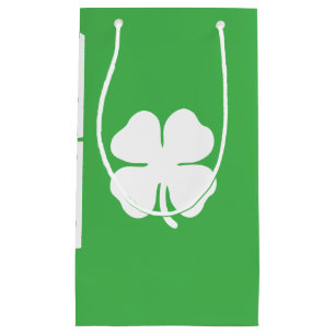 White Clover Leaf Gift Bag