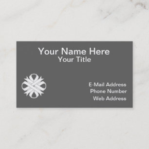 White Clover Ribbon by Kenneth Yoncich Business Card
