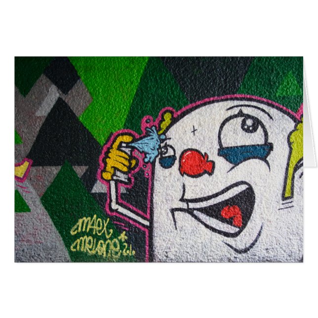 White Clown (Front Horizontal)
