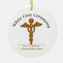 White Coat Ceremony Gold Medical, Round Gifts