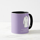 White Coat Ceremony Keepsake Physician Assistant Mug<br><div class="desc">Elegant Doctor Physician Assistant White Coat Ceremony Monogrammed to celebrate and honour a physician or doctor in training. Stylish memory keepsake to honour someone a rite of passage where the Hippocratic Oath is recited at they the medical profession. Features a doctors coat, name, date and field of medical work. Wonderful...</div>