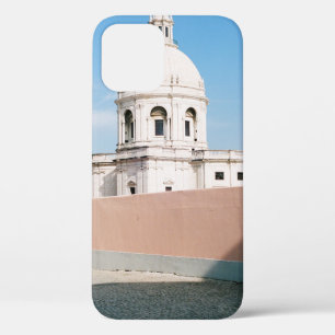 WHITE CONCRETE BUILDING UNDER BLUE SKY iPhone 12 CASE