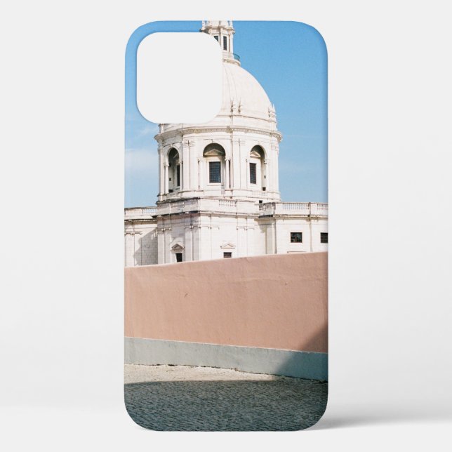 WHITE CONCRETE BUILDING UNDER BLUE SKY Case-Mate iPhone CASE (Back)