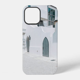 White concrete house iPhone 12 case