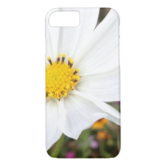 White Cosmos Flower iPhone Case