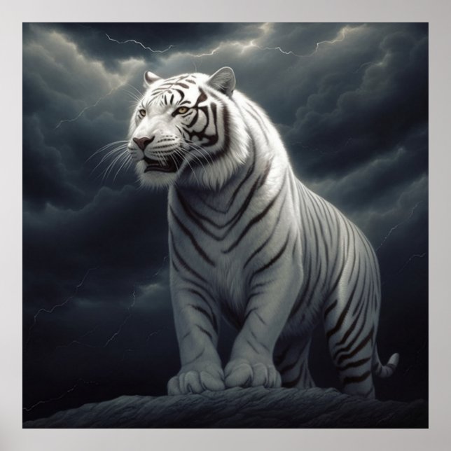 White Croc Poster (Front)