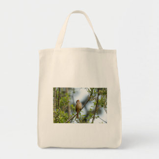 White-crowned Sparrow – Fine Art Photography Tote Bag